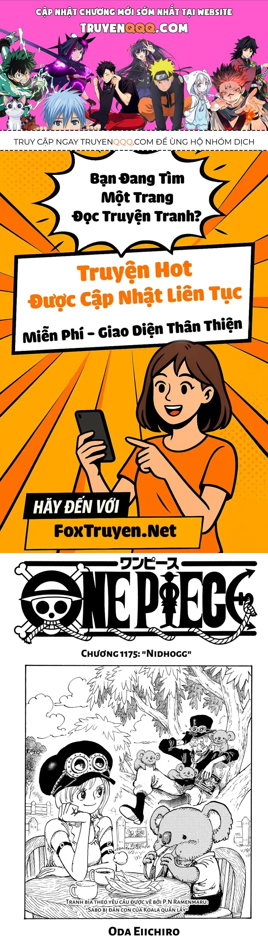 One Piece Tập 1175 trang 1